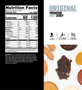 Savage Jerky Co six-pack variety jerky for quick protein on the go