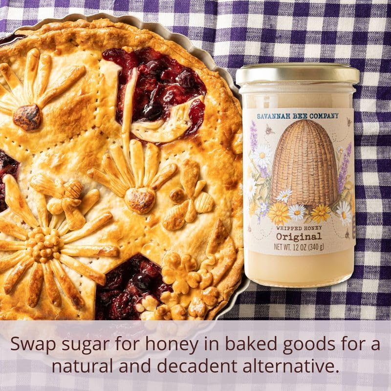 Savannah Bee whipped honey spread on toast, natural sweetness in every bite.