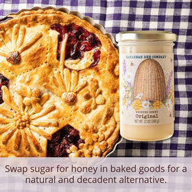 Savannah Bee whipped honey spread on toast, natural sweetness in every bite.