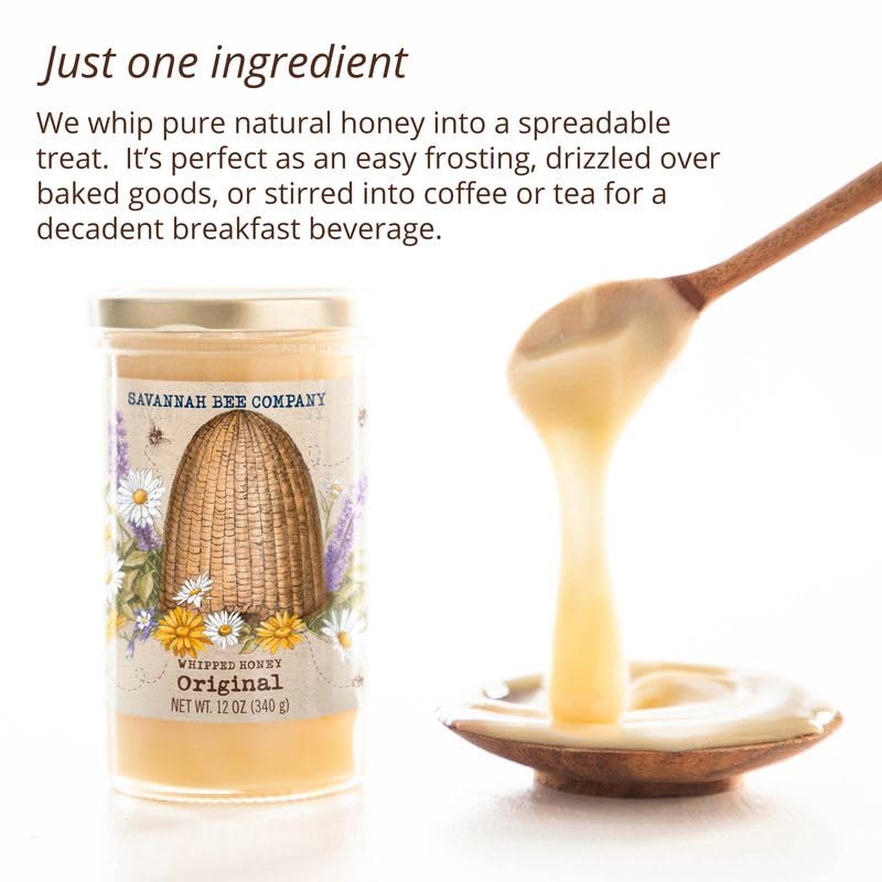 Savannah Bee whipped honey as a pastry topping with a silky finish.