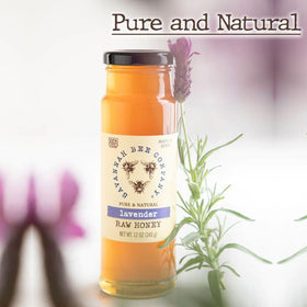 Savannah Bee honey poured into tea for versatile daily use.