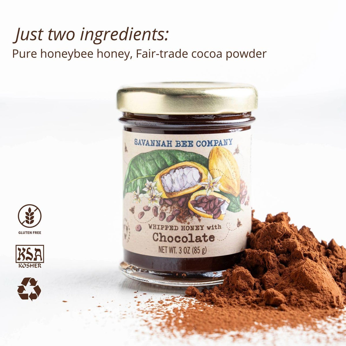 Savannah Bee whipped honey spread on toast for a quick snack