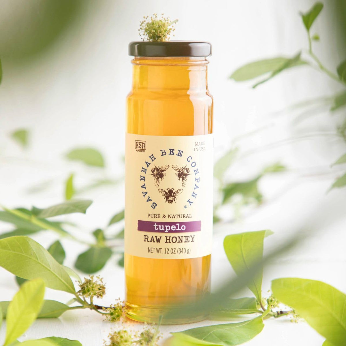 Savannah Bee Tupelo Honey Georgia-sourcing underlines authentic, region-specific flavor.