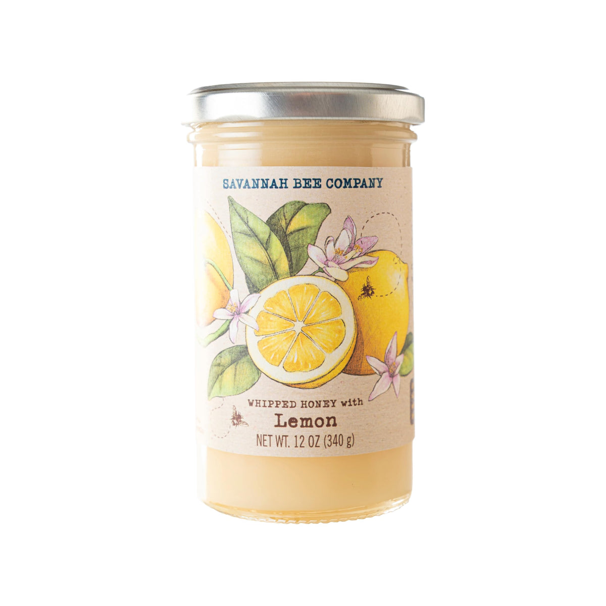 Savannah Bee whipped honey lemon bottle drizzled on toast for citrus boost