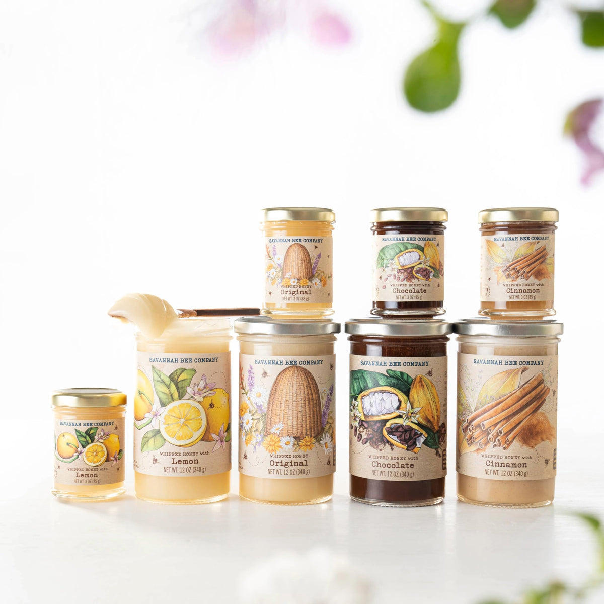 Savannah Bee whipped honey lemon dessert glaze adds shine to pastries