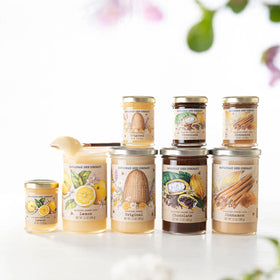 Savannah Bee whipped honey lemon dessert glaze adds shine to pastries
