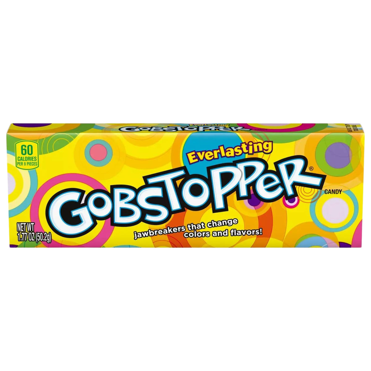 Savanova Everlasting Gobstopper multicolor candies display vibrant colors for on-the-go snacking