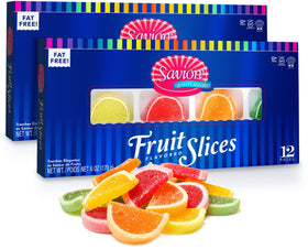 Savion Fruit Slices gift box 6oz, ready for gifting and sharing at gatherings.