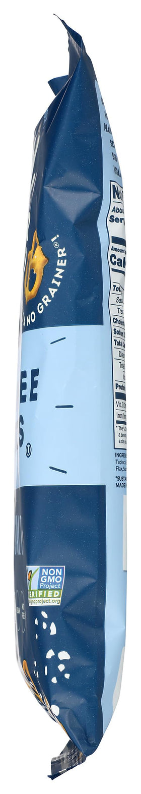 Cassava flour pretzels vegan and allergen-free crunch