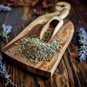 SavorSatch Herbs of Provence grilling setup ideal for meats and vegetables
