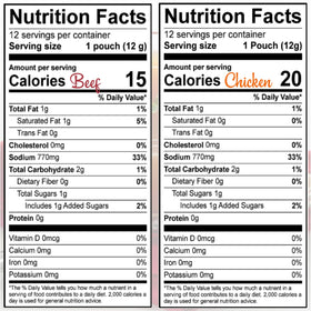 Savory Choice gluten-free and dairy-free symbol highlights dietary options.