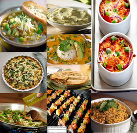 Savory Choice vegetable broth packet used as a versatile base