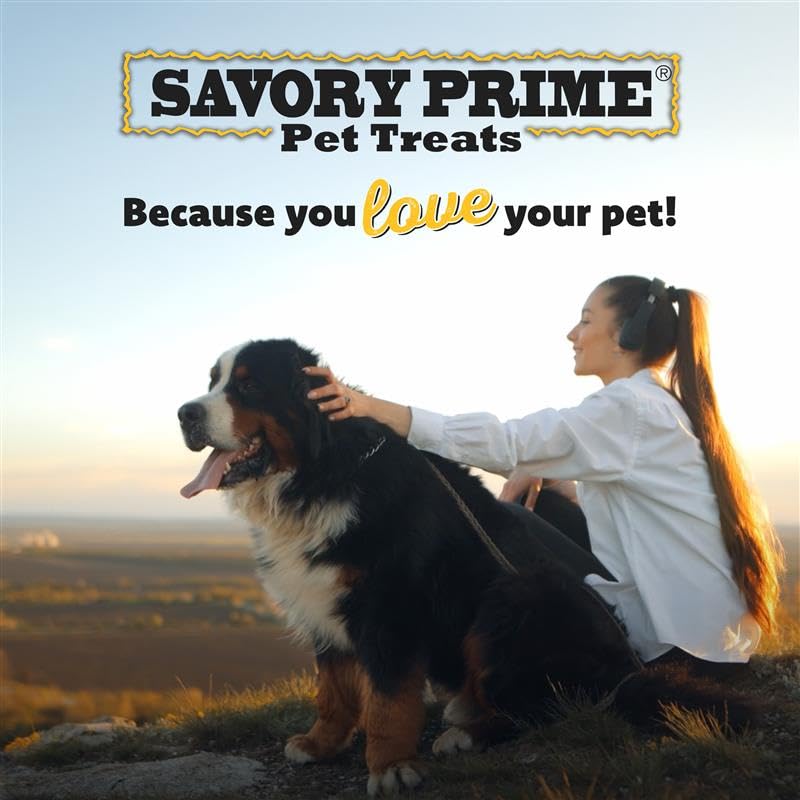 Savory Prime SPC Chicken Jerky bag size three pounds highlights value and ample supply