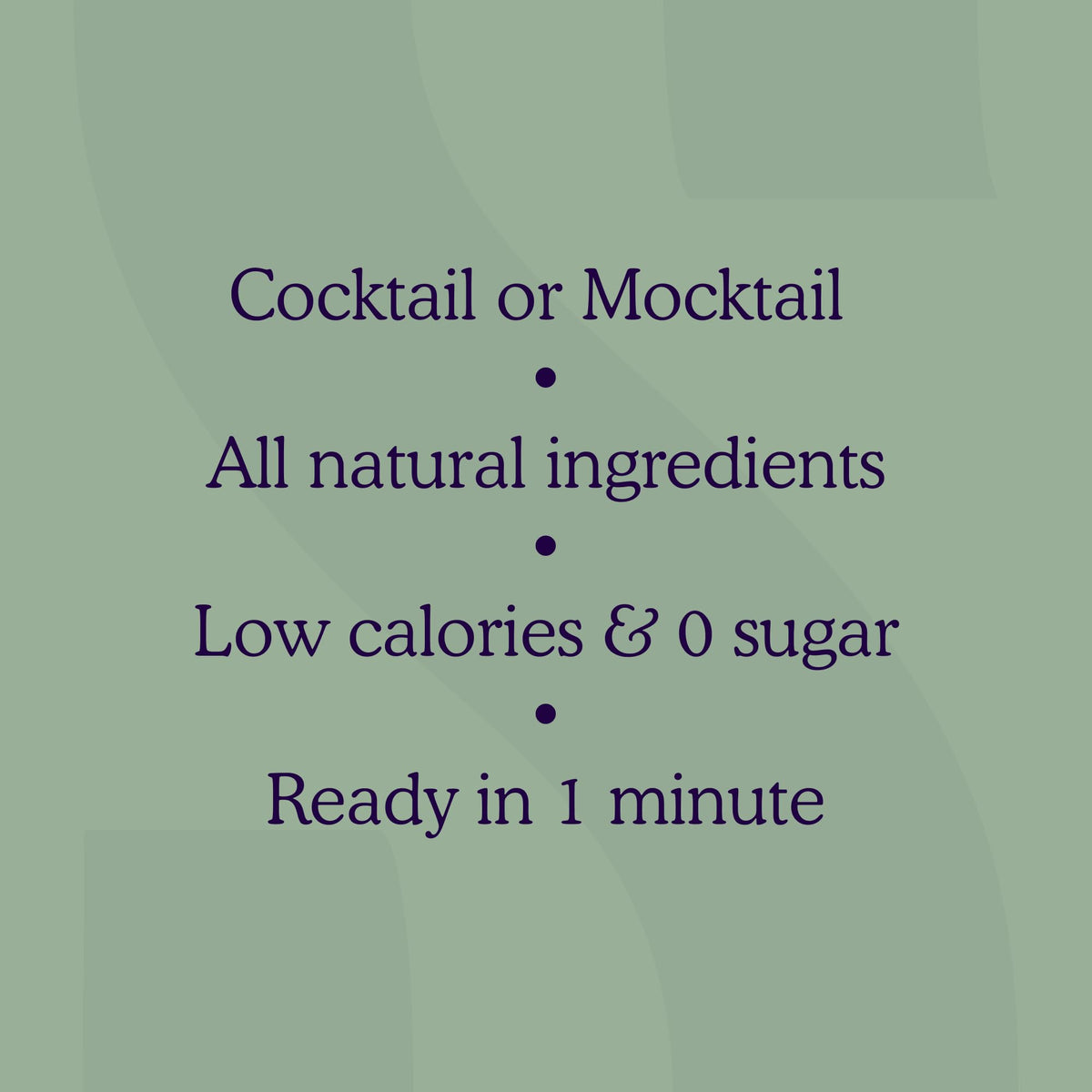 SAYSO Dirty Martini Sticks mocktail option, simply add water for alcohol-free drinks