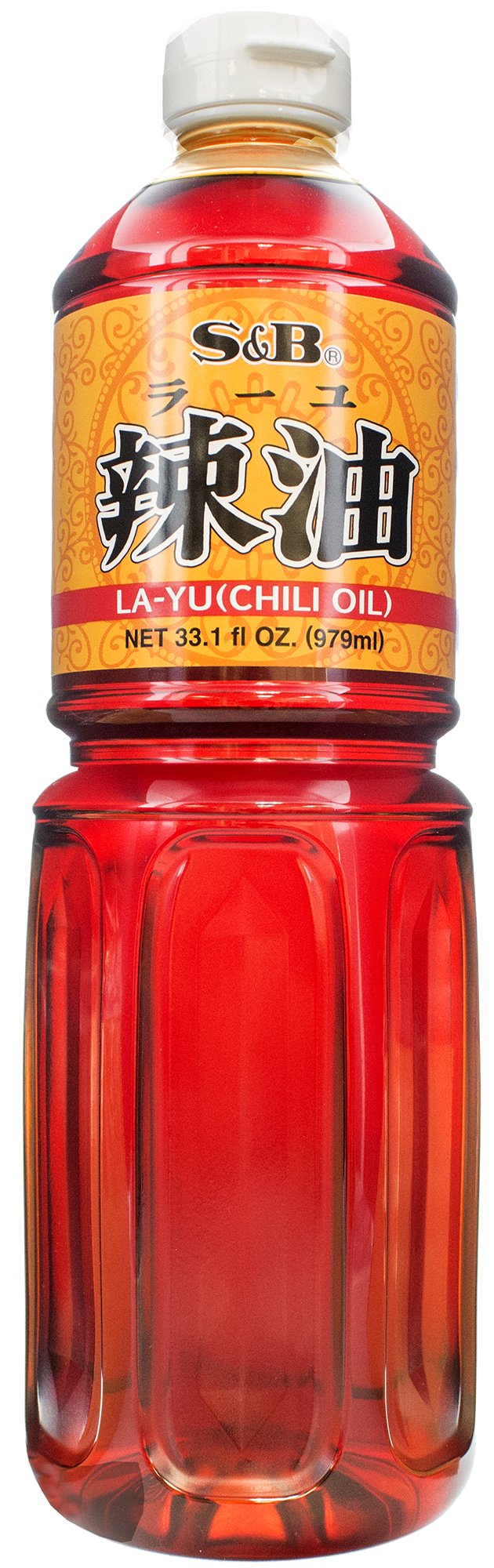 S&B Layu sesame chili oil bottle ideal for stir-fries and dipping sauces