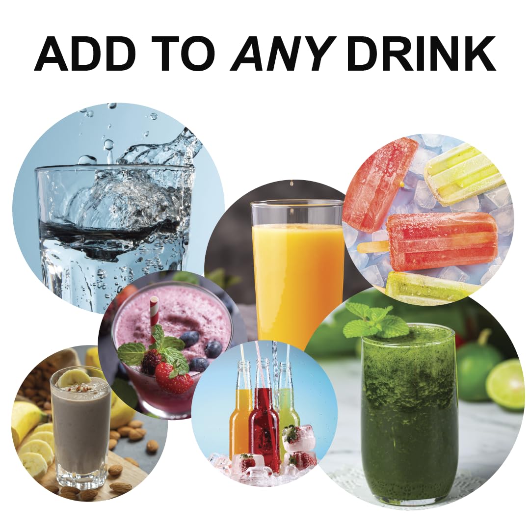 Serving-ready glass with nuCaffeine Ultra for an energizing moment
