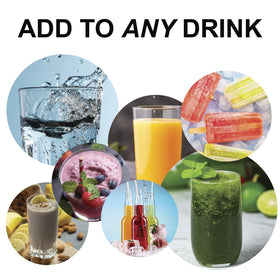 Serving-ready glass with nuCaffeine Ultra for an energizing moment