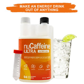 Included to-go tube for convenient on-the-go energy with nuCaffeine Ultra