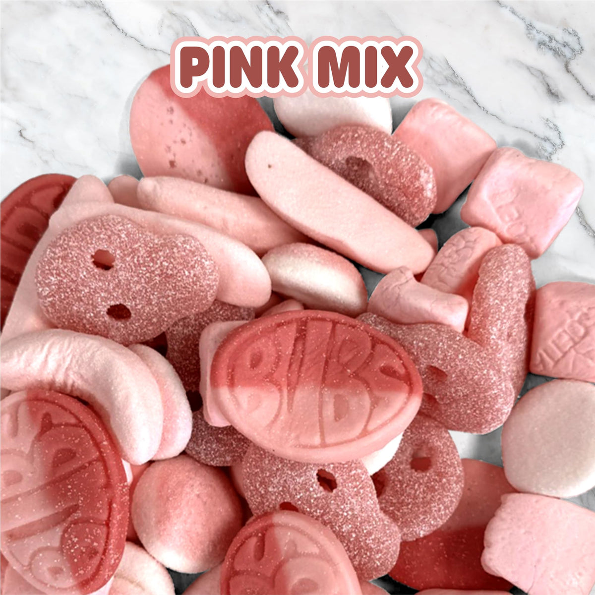Wild Strawberry/Pomegranate flavors in Scandylicious Pink Mix for a bright, refreshing bite.