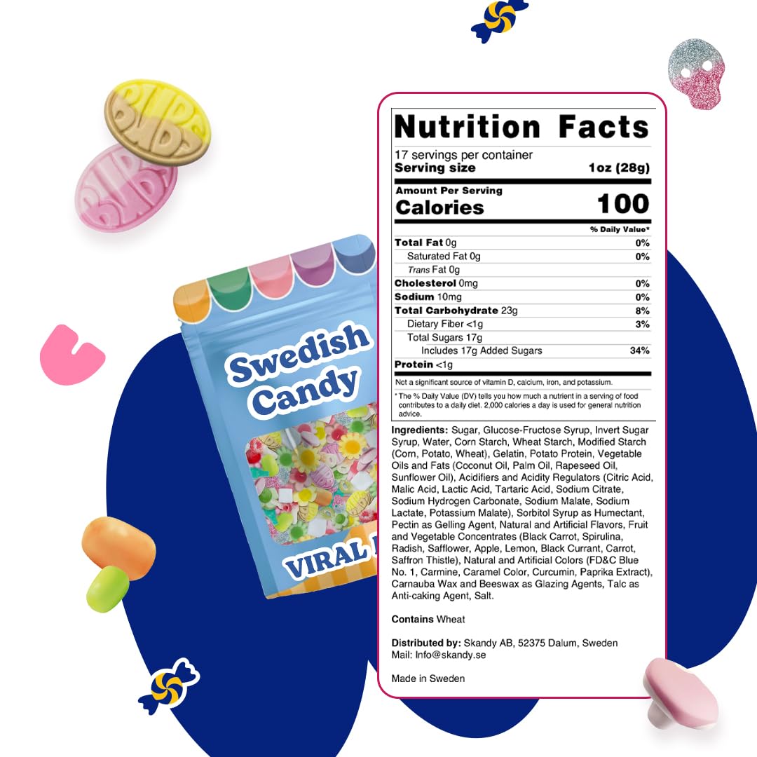 BUBS Swedish Candy Mix shared by family at party.