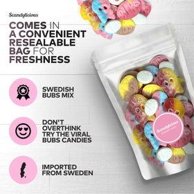 Scandylicious Bubs Swedish Candy Mix Swedish flavors in every bite
