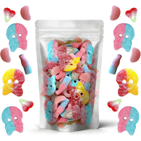Gift-ready candy bag for sour candy lovers