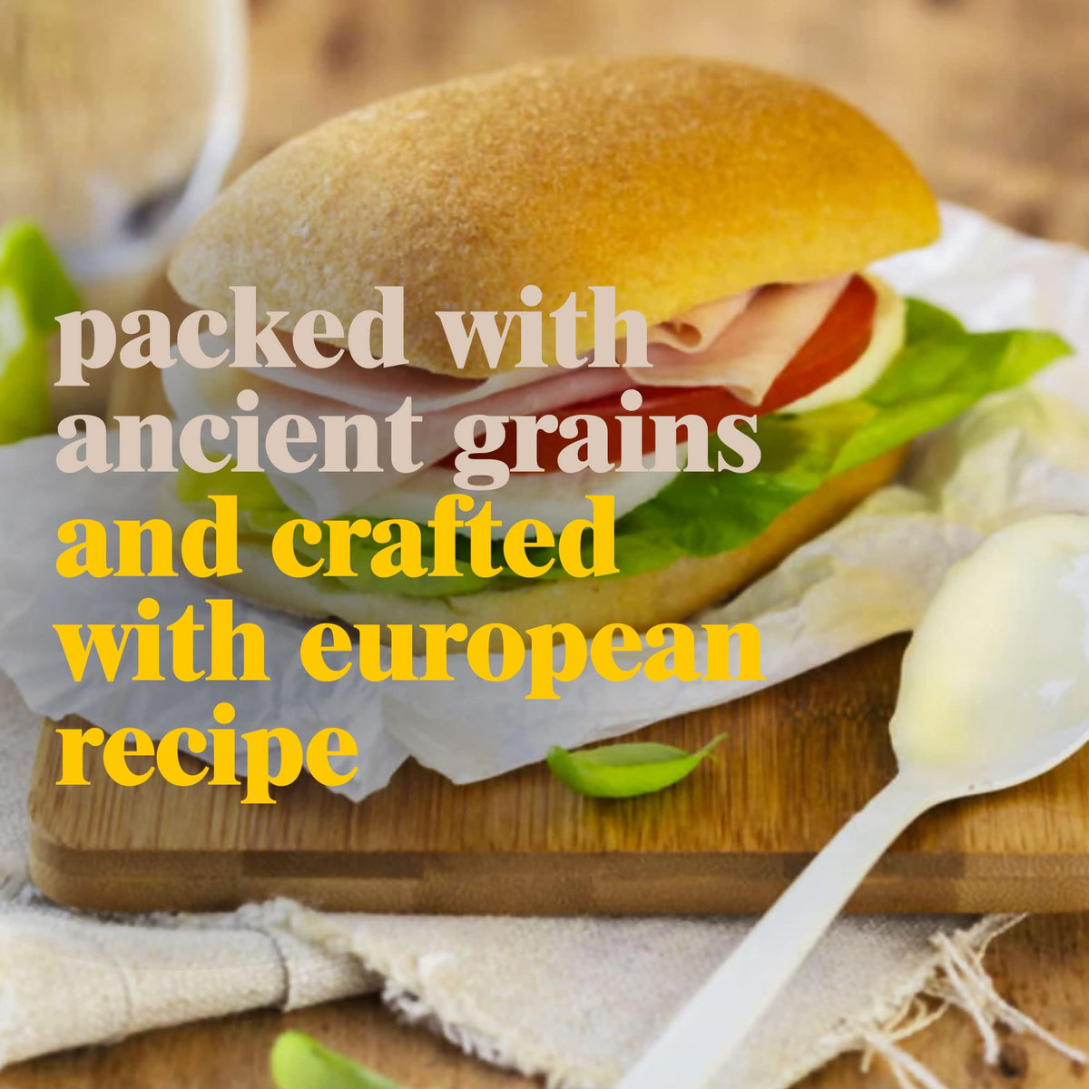 Schar Ciabatta 2-pack dairy-free option for dairy-free meals.