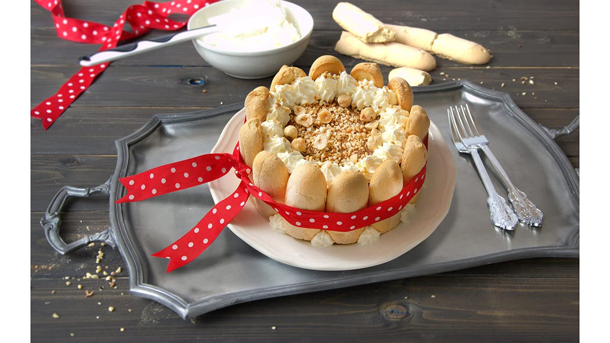 Schär Ladyfingers dipped in coffee, ideal for tiramisu or a snack.