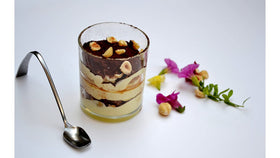 Schär Gluten Free Ladyfingers layered with mascarpone for a classic tiramisu.