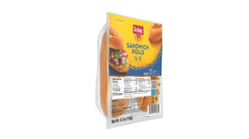 Schär gluten-free sub roll cross-section shows soft interior perfect for fillings.