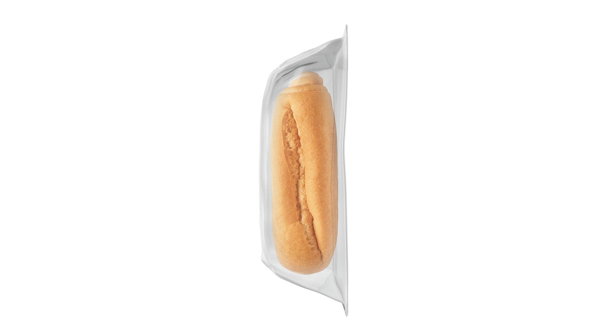 Schär gluten-free sub roll sliced, ideal for quick assembly lunches.