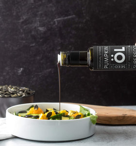 Schlacher & Söhne Styrian Pumpkin Seed Oil gift box ideal for gifting food lovers.