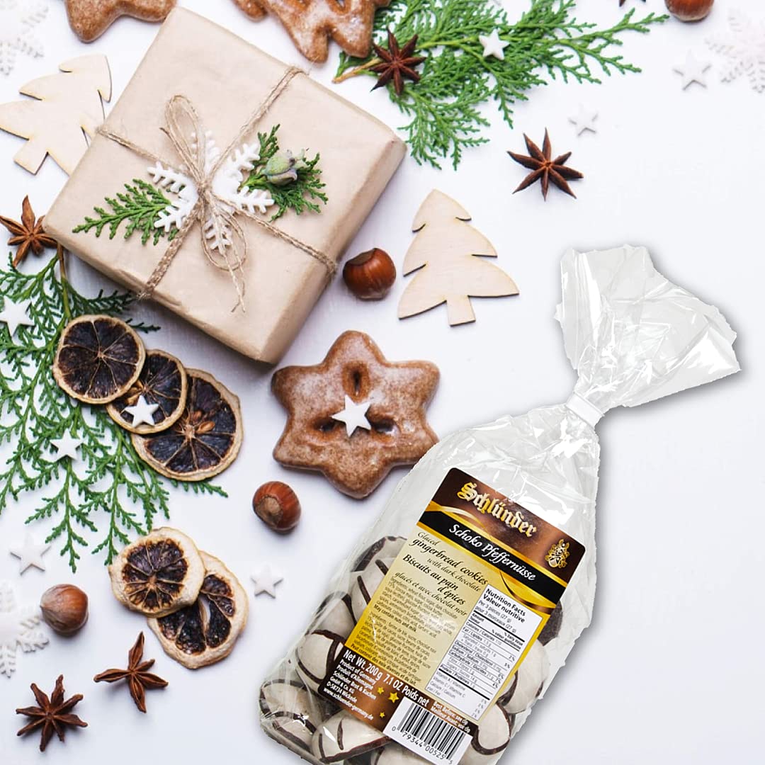 Schlunder Cappuccino Cake foil-wrapped package, ready-to-enjoy treat.