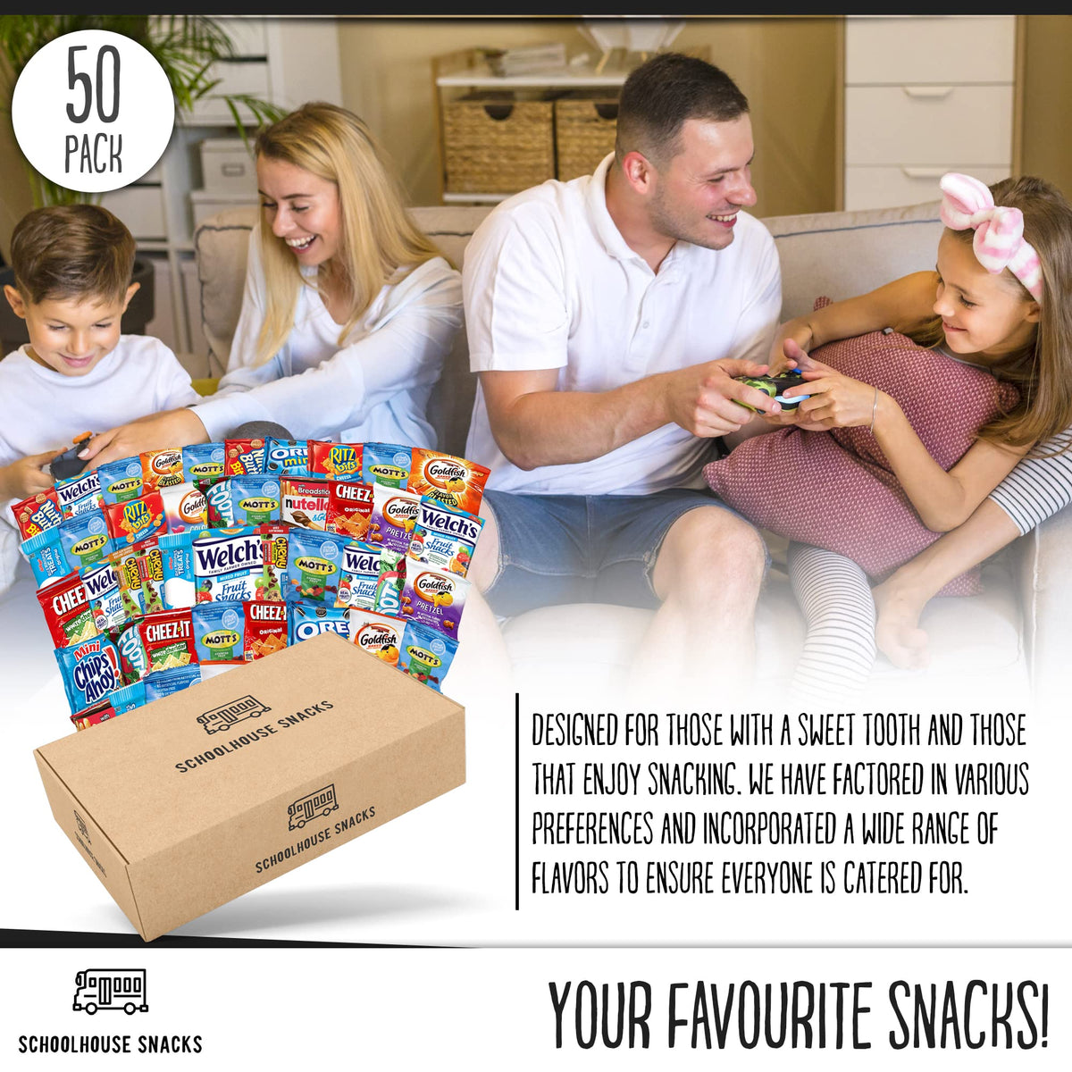 Schoolhouse Snacks travel-friendly snack box supports on-the-go kids and caregivers.