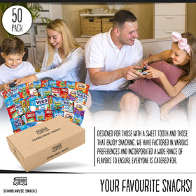 Schoolhouse Snacks travel-friendly snack box supports on-the-go kids and caregivers.
