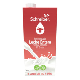 Schreiber 32-ounce cartons preserve freshness and flavor over weeks.
