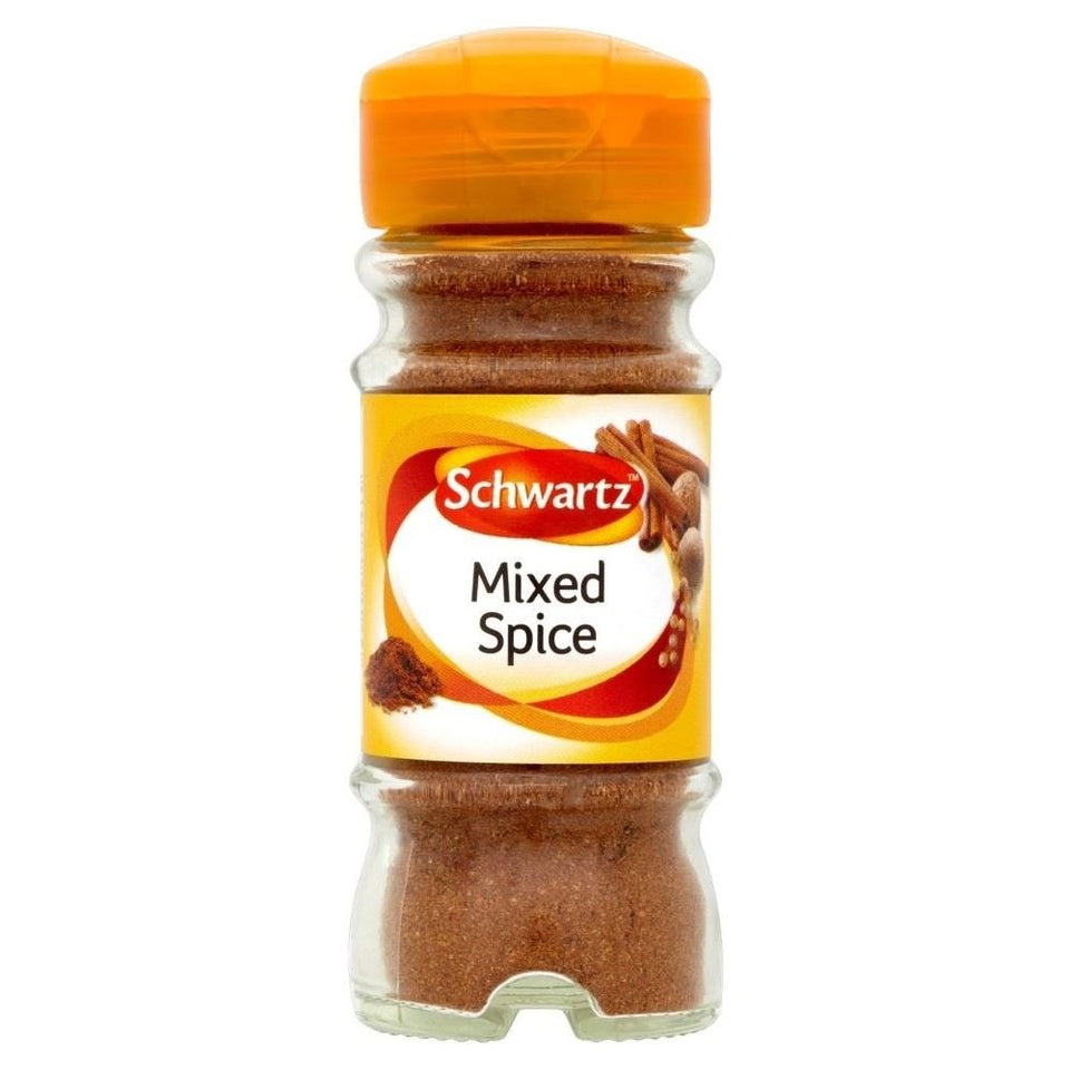 Schwartz mixed spice jar with warm aroma for baking