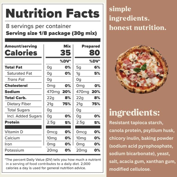 Scotty's Everyday keto crust mix in mixing bowl demonstrates easy prep.