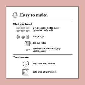 Scotty's Everyday serving plate—ready-to-enjoy keto dessert with 0g net carbs