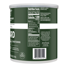 SCP South Chicago Packing lard shortening pie crust shot, delivers flaky pastries.