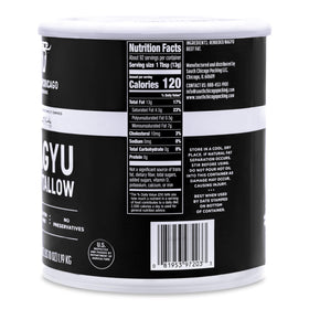 SCP Wagyu Tallow melted texture ideal for searing steaks and sautéing veggies.