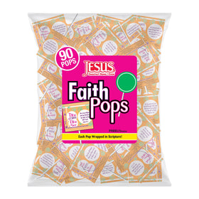 Scripture Candy Faith Pops jumbo bag packaging for bulk gifting