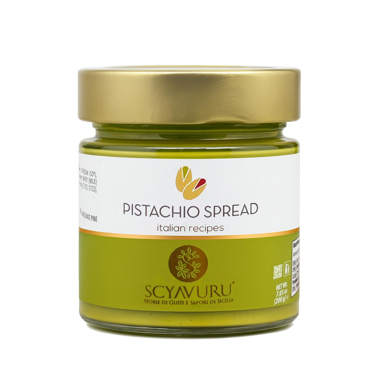 Scyavuru salty pistachio cream spread on toast for breakfast.