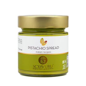 Scyavuru salty pistachio cream spread on toast for breakfast.