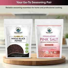 Sea Mount Naturals grinder-ready refill pack for fast, mess-free seasoning