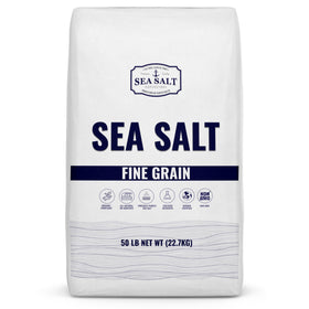 Sea Salt Superstore bulk kosher salt 50lb bag ready for commercial seasoning