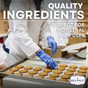 Kosher certification label on Sea Salt Superstore salt packaging