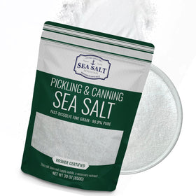 Sea Salt Superstore pickling salt packaging front non-iodized and kosher