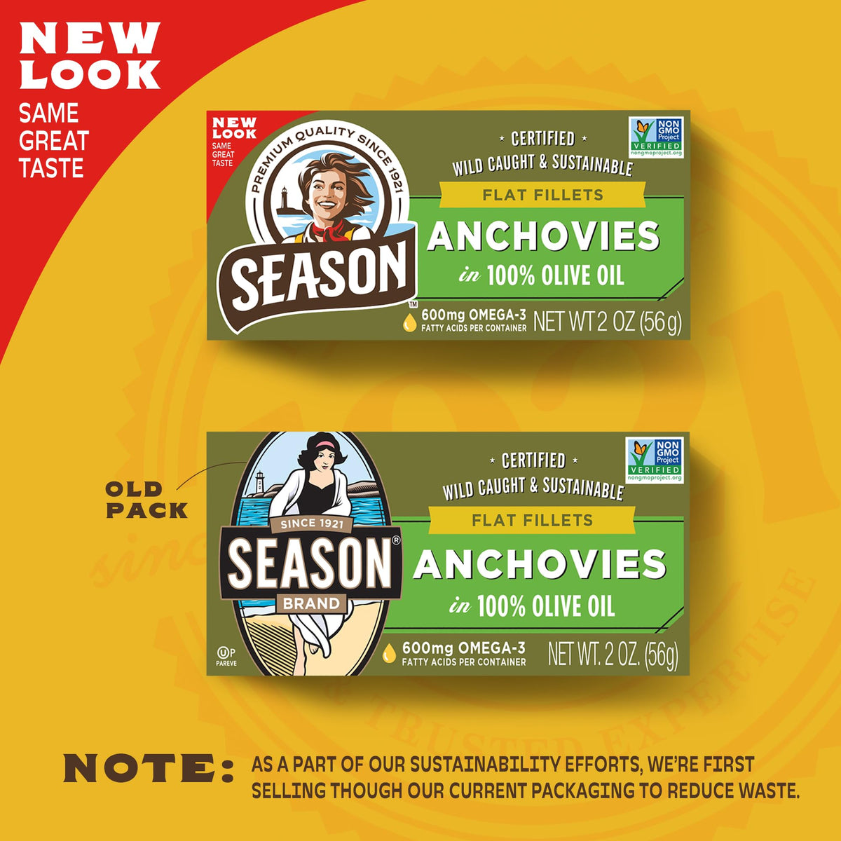 Season anchovies wild caught canned form ideal for fast umami boosts