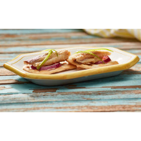 Season Kipper Snacks 24-pack display emphasizing value and portability